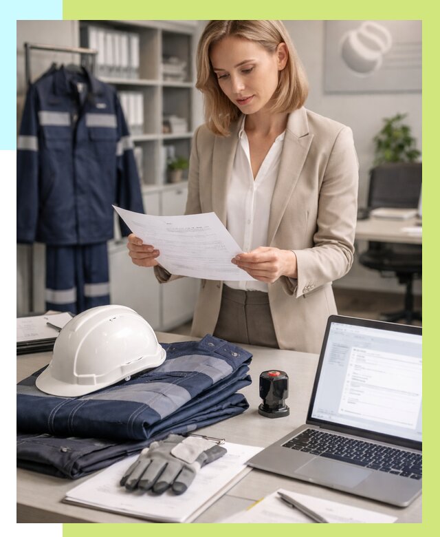 Сертификация спецодежды в Новотроицке от 7328 р. | Алешин-Нвт