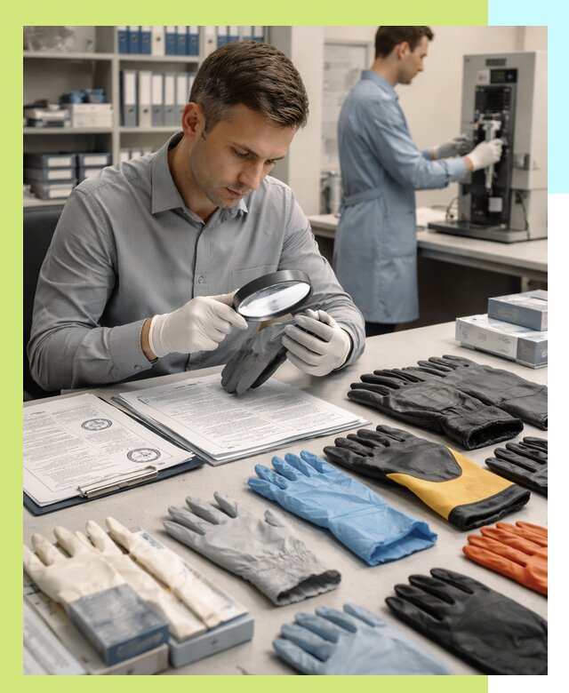 Сертификация перчаток и средств защиты продукции в Новотроицке