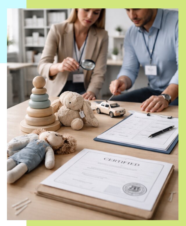 Сертификация игрушек в Новотроицке от 12562 р. | Алешин-Нвт