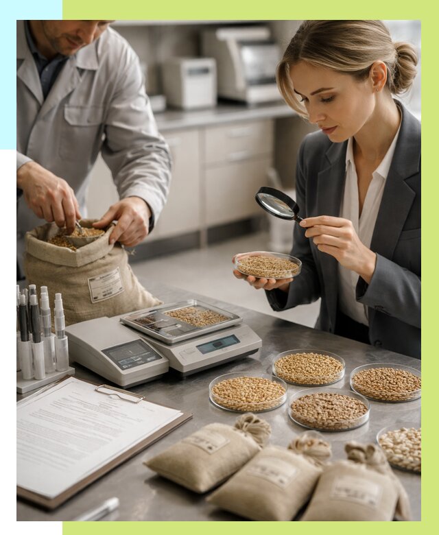 Сертификация зерна в Новотроицке по цене от 15702 р. | Алешин-Нвт