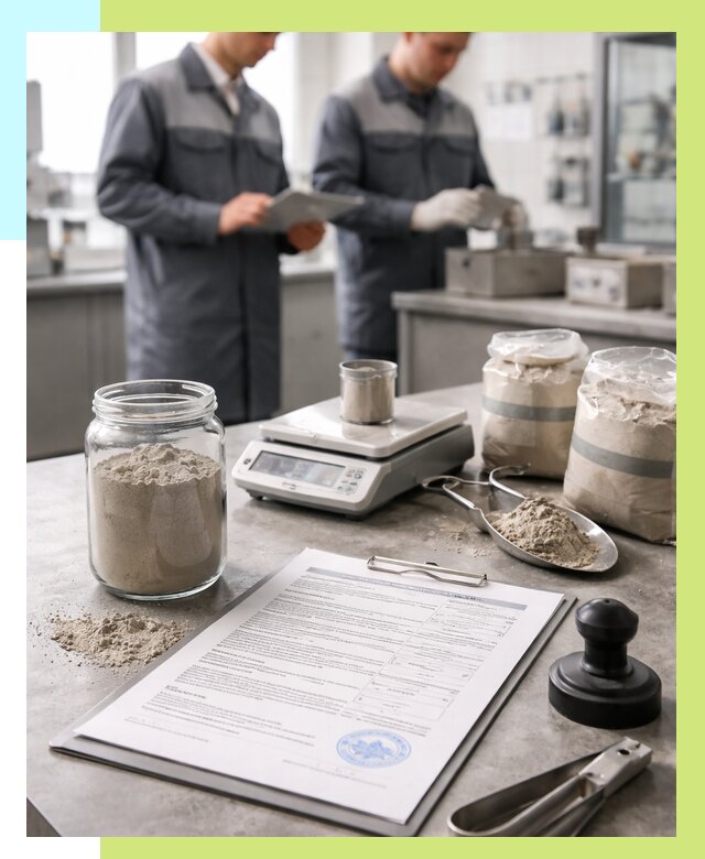 Сертификация цемента в Новотроицке от 20936 р. | Алешин-Нвт