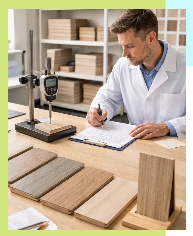 Сертификация ламината с испытаниями и оформлением документов в Новотроицке
