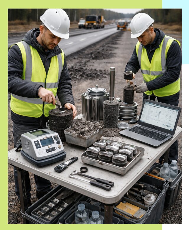 Сертификация асфальта: испытания и подтверждение в Новотроицке