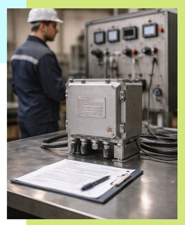 Сертификация взрывозащищенного оборудования в Новотроицке от 36638 р. | Алешин-Нвт