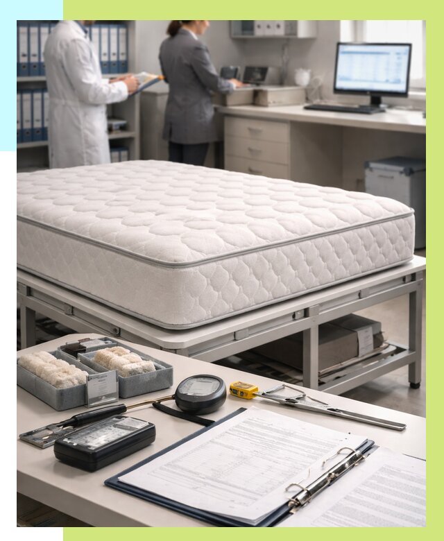 Сертификация матрасов в Новотроицке от 8898 р. | Алешин-Нвт