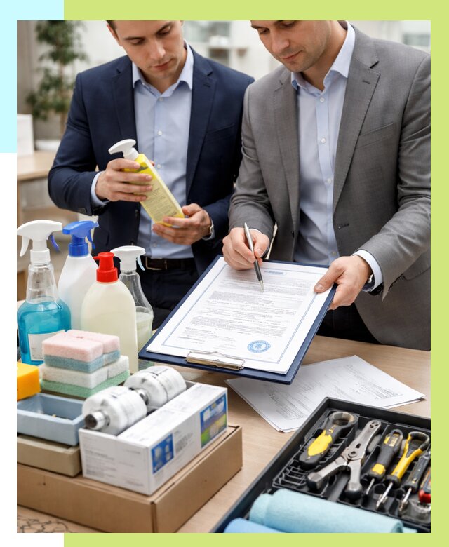 Сертификация хозяйственных товаров в Новотроицке, от 18842 р. |Алешин-Нвт