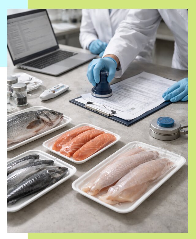 Сертификация рыбы и сертификат в Новотроицке от 15702 р. | Алешин-Нвт