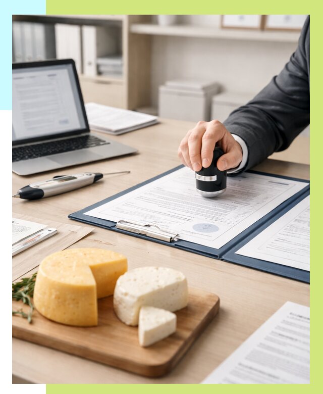 Сертификация сыров в Новотроицке от 15702 р | Сертификат на сыр Алешин-Нвт