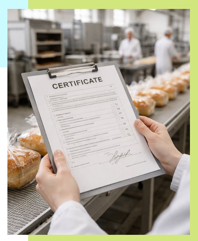 Сертификация хлеба, ТУ и декларация в Новотроицке от 12562 р. | Алешин-Нвт