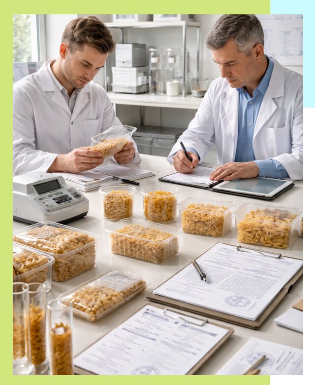 Сертификация макаронных изделий и технологической документации в Новотроицке