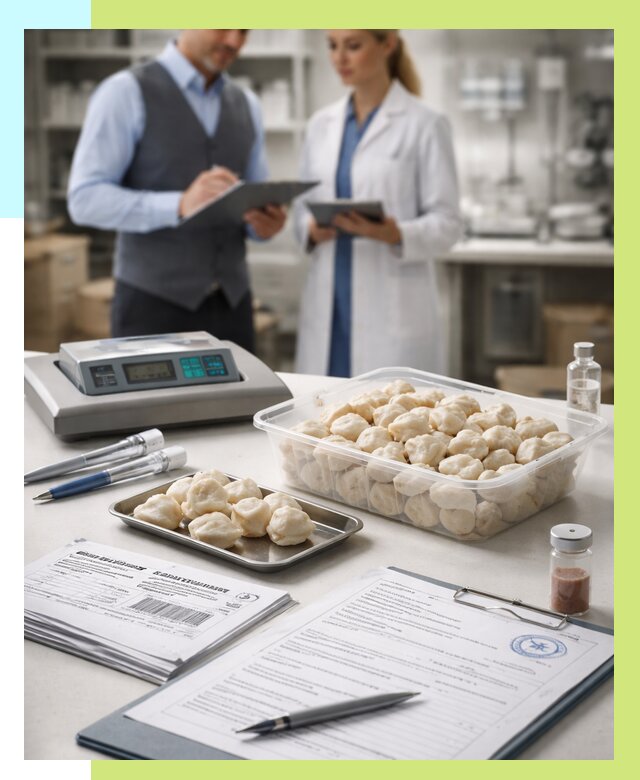 Сертификация пельменей в Новотроицке от 15702 р. срочно | Алешин-Нвт