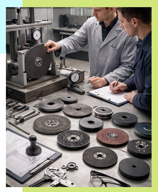 Сертификация абразивного инструмента в Новотроицке от 15702 р. Алешин-Нвт