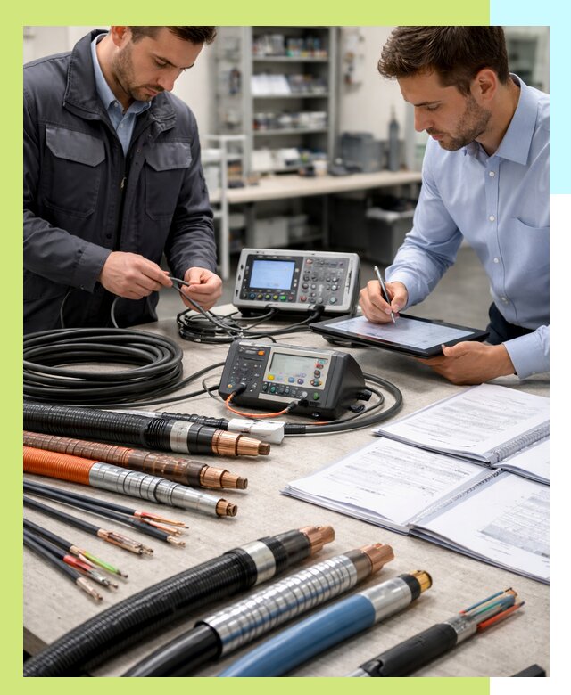 Сертификация кабеля и электропроводки в Новотроицке под ключ