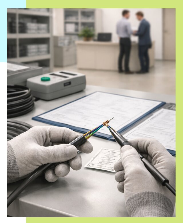 Сертификация провода в Новотроицке от 18842 р. в Алешин-Нвт