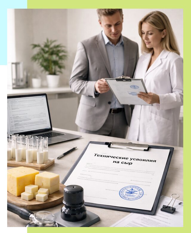 ТУ на сыры в Новотроицке срочно от 12562 р. — оформление | Алешин-Нвт