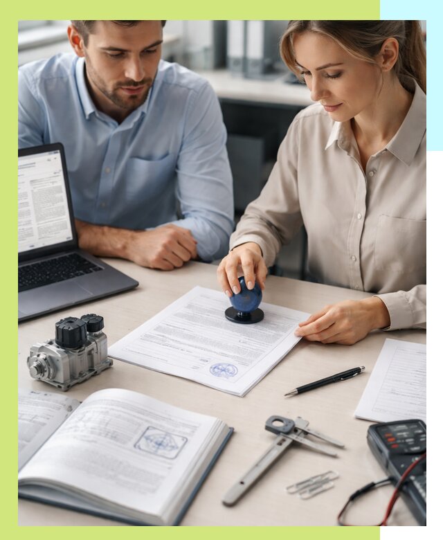 Выдача паспорта изделия и техническая экспертиза продукции в Новотроицке