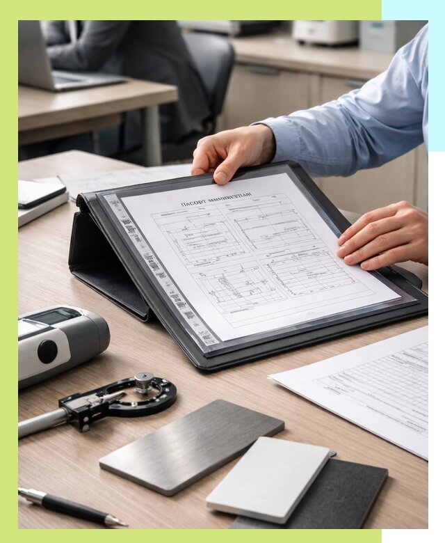 Оформление паспорта материала для продукции в Новотроицке