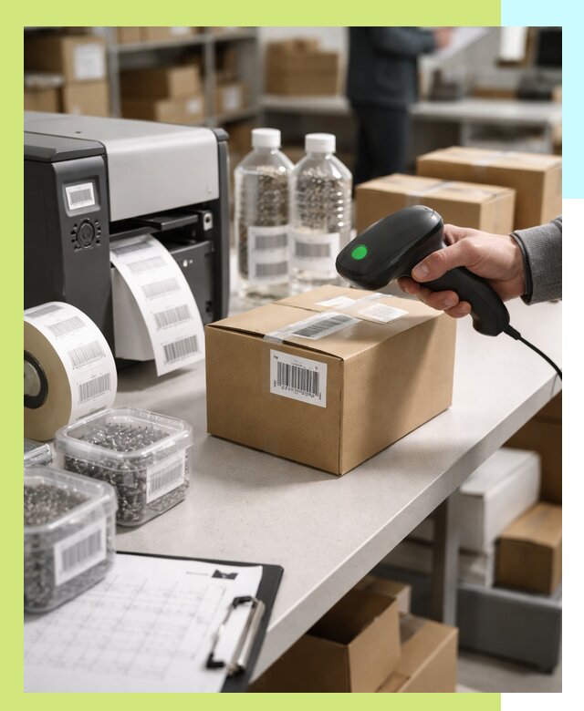 Штрихкодирование продукции и маркировка для продажи в Новотроицке