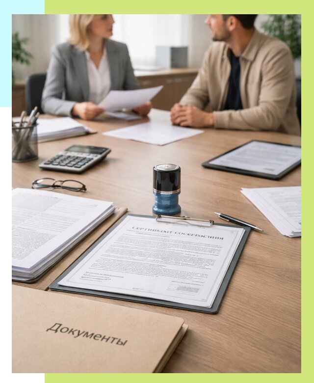 Сертификат соответствия на продукцию в Новотроицке от 15702 р.|Алешин-Нвт