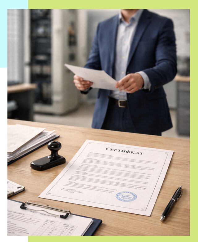 Сертификат на оборудование в Новотроицке от 15702 р. | Алешин-Нвт