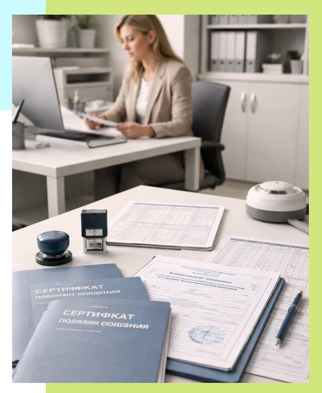 Сертификаты пожарной безопасности в Новотроицке от 15702 р. | Алешин-Нвт