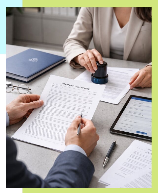 Декларация ГОСТ Р в Новотроицке от 8898 р оформить в Алешин-Нвт