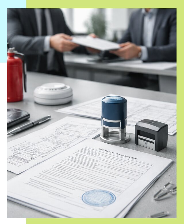 Декларация пожарной безопасности в Новотроицке от 8374 р. | Алешин-Нвт