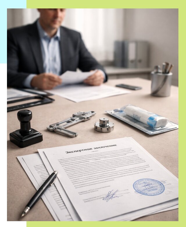 Экспертное заключение на продукцию в Новотроицке от 8898 р. | Алешин-Нвт