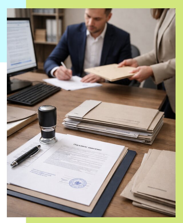 Отказное письмо для таможни в Новотроицке от 3140 р, Алешин-Нвт