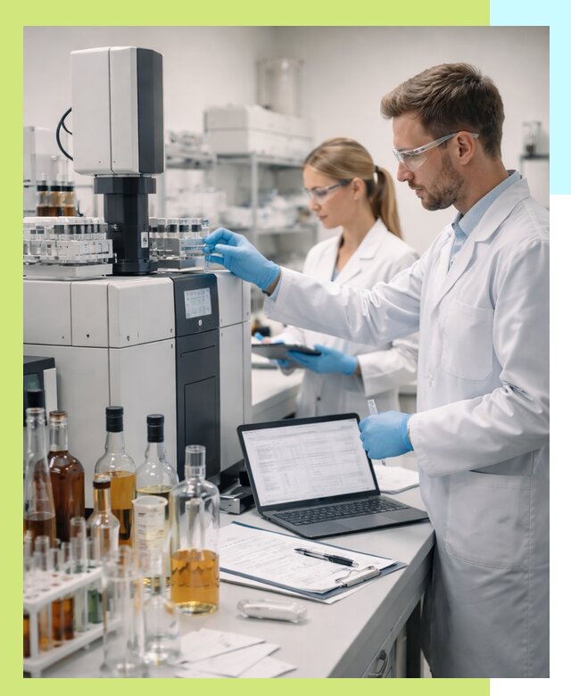 Выдача заключения о спиртосодержании продукции в Новотроицке