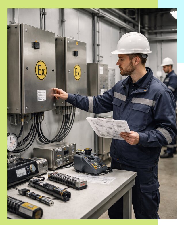 Сертификат взрывозащиты промышленного оборудования в Новотроицке