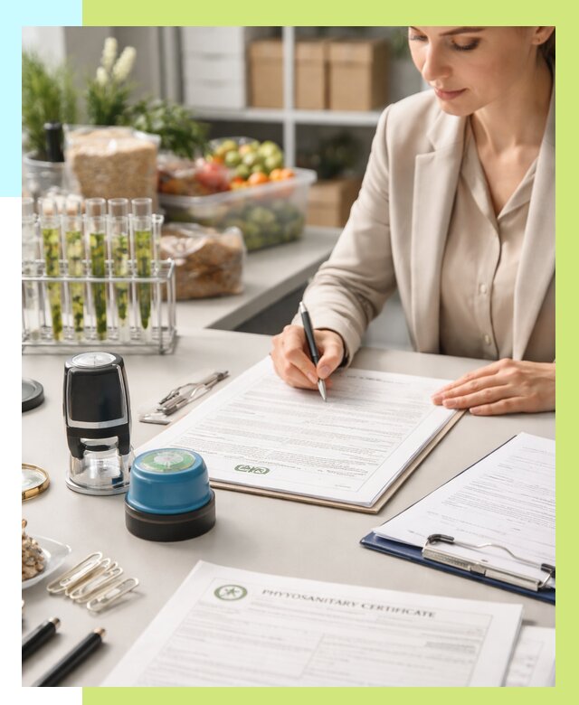 Фитосанитарный сертификат оформить в Новотроицке от 4711 р. | Алешин-Нвт