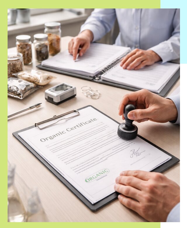 Получение органик сертификата для продукции в Новотроицке