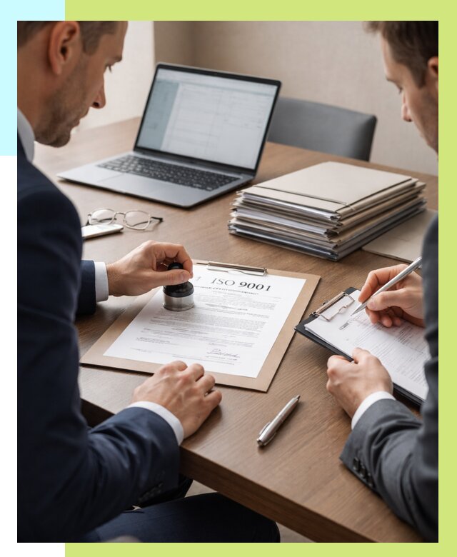 Сертификат ISO 9001 в Новотроицке купить от 83744 р. | Алешин-Нвт