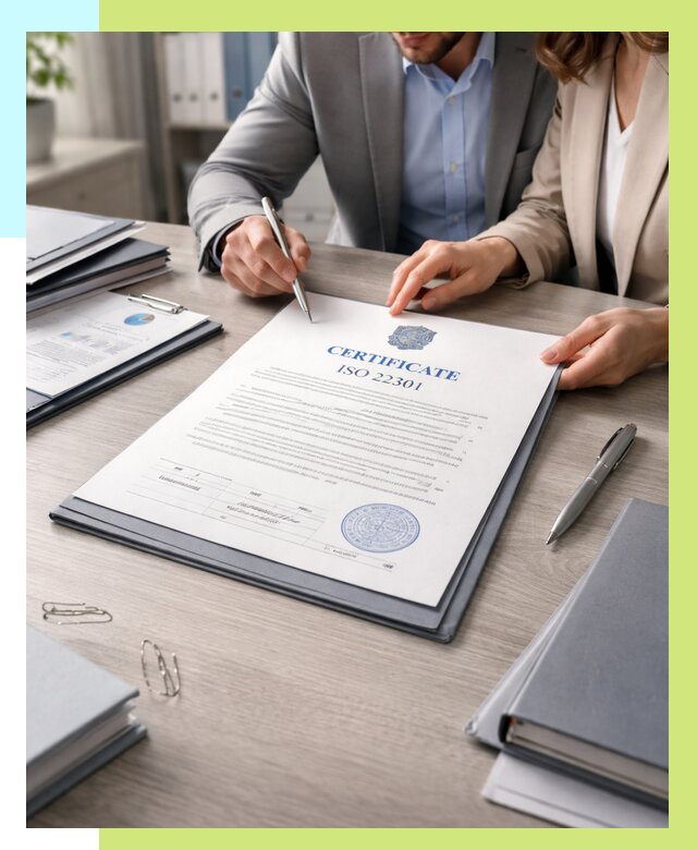 Сертификат ISO 22301 в Новотроицке от 47106 р. | Алешин-Нвт срочно