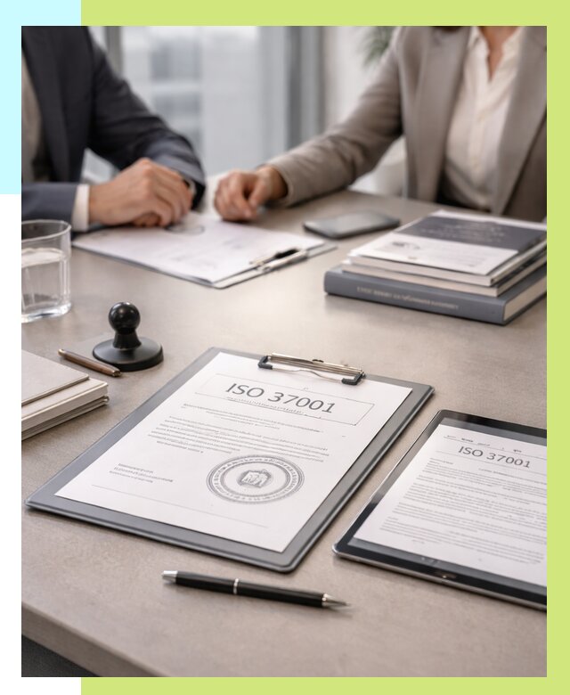 Сертификат ISO 37001 в Новотроицке оформить от 125616 р. Алешин-Нвт