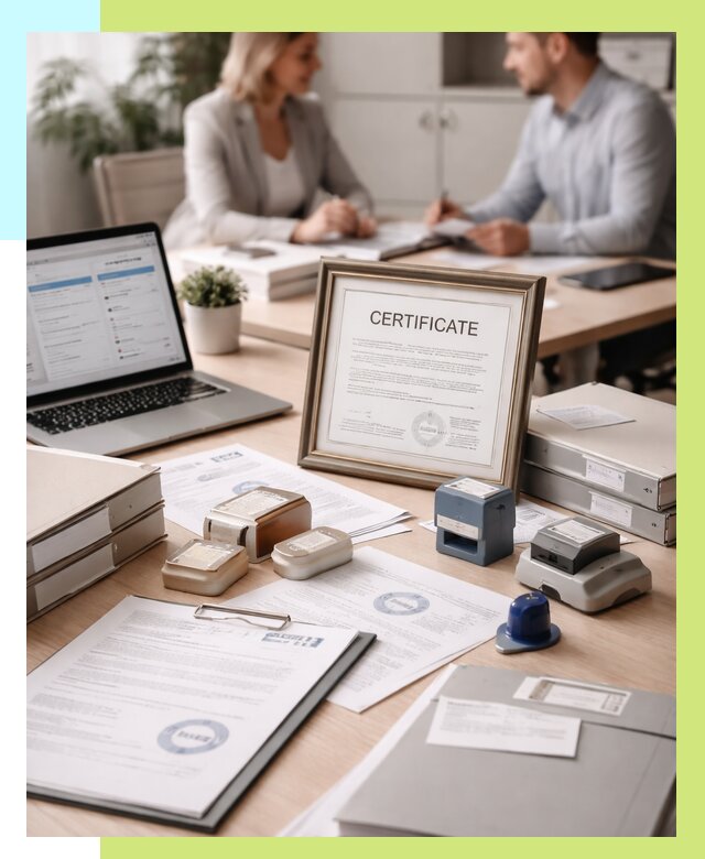 Сертификация компании в Новотроицке от 47106 р. | Алешин-Нвт — заказ